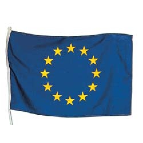 Bandiera stoffa europa